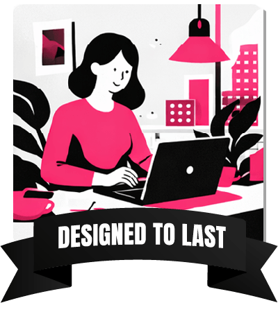 Designed to Last badge